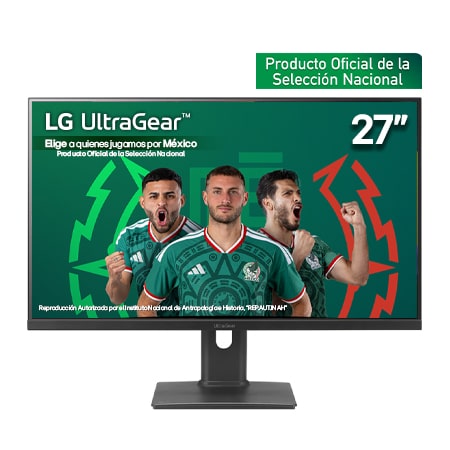 Vista frontal de Monitor Gaming UltraGear™ G6 de 27" 27G64NA-B